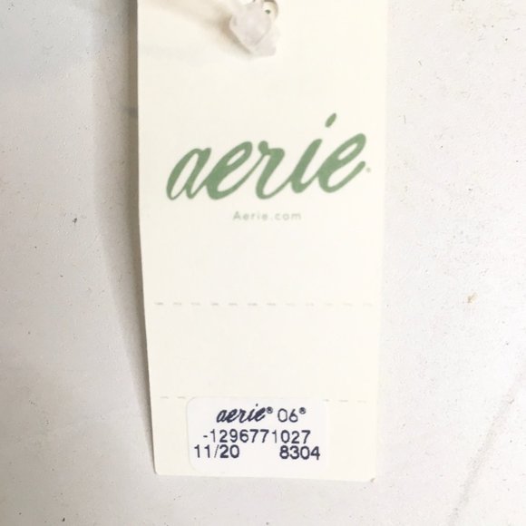 Aerie Lightly Lined Bra Black w/Lace - Picture 7 of 8